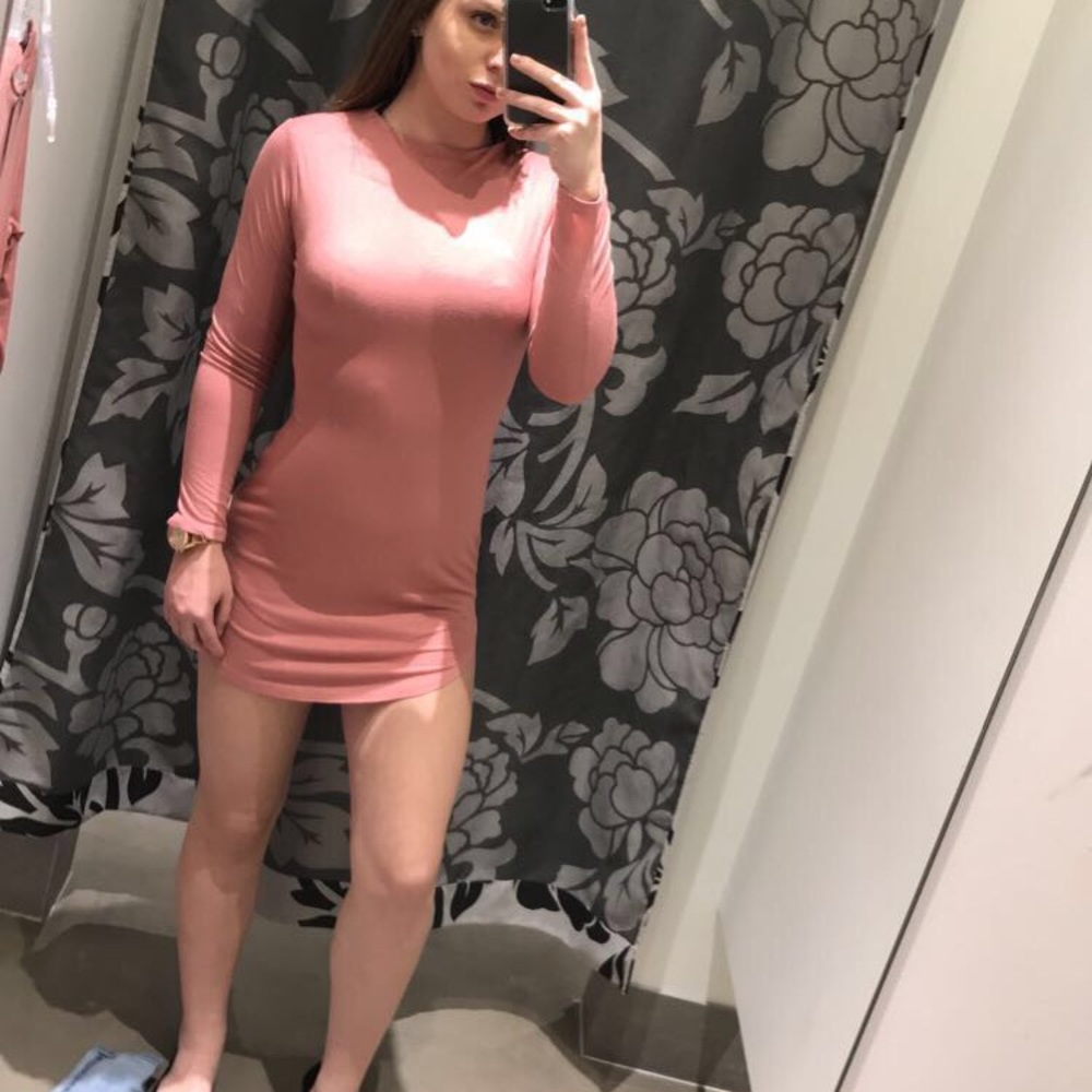 Agaci blush dress